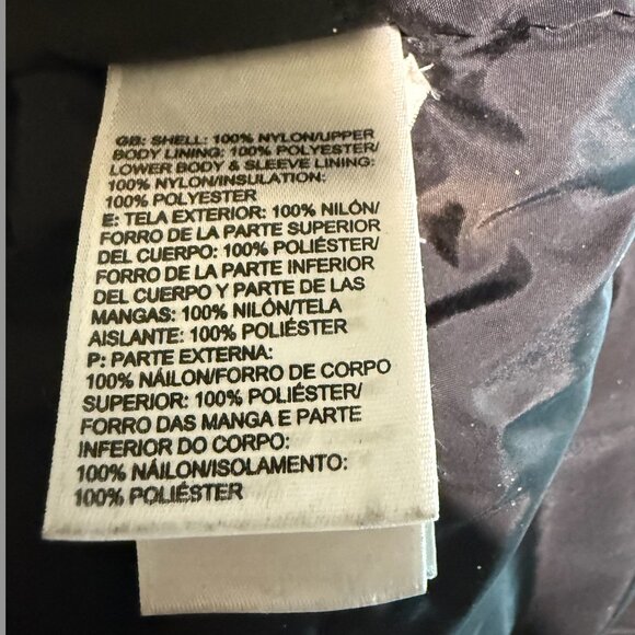 The North Face Hyvent Jacket Womens Size XS Black Hooded Skiing Inlux Insulated - Picture 12 of 12